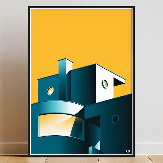 Premium Plakat La Villa
