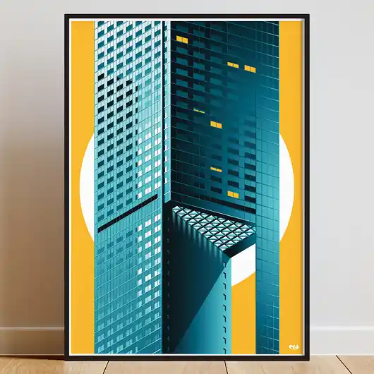 Obniżka ceny Plakat Hotel InterContinental