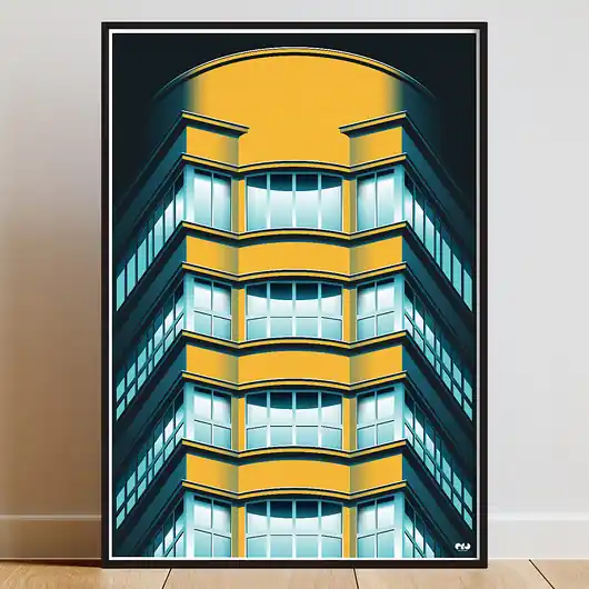 Wybór klientów Plakat Dom czynszowy