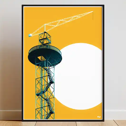 Ekspresowa dostawa Plakat Wieża spadochronowa