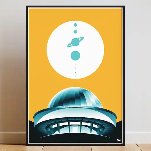 Plakat Planetarium Śląskie Tylko do końca tygodnia