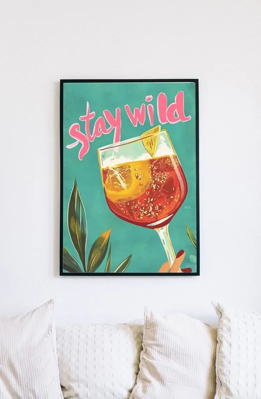 Plakat - Stay wild Oferta limitowana