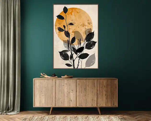 Ekspresowa dostawa Magnolia - Plakat, druk - Chiński Orient, Harmonia Zen, Roślinny AL19