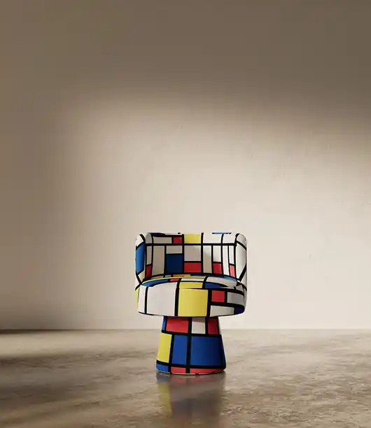 Fotel obrotowy DE STIJL PATERN Wyprzedaż
