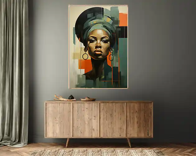 Barwy Afryki - Plakat - Druk - Abstrakcja, Surrealizm, Fotografia, Loft AW28 Oferta czasowa