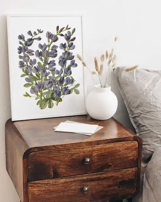 Plakat fioletowe kwiaty Wyjątkowa oferta