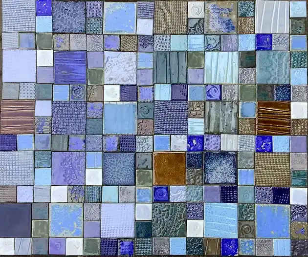 Najlepsza cena Zestaw kafli ceramicznych "Mix kolorów"