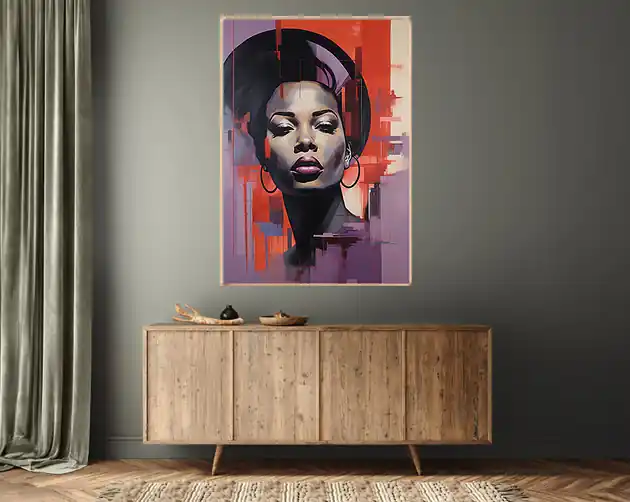 Wyjątkowa oferta Barwy Afryki - Plakat - Druk - Abstrakcja, Surrealizm, Fotografia, Loft AW40