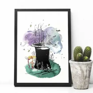 Magiczny las - plakat A3/B2 Darmowy zwrot