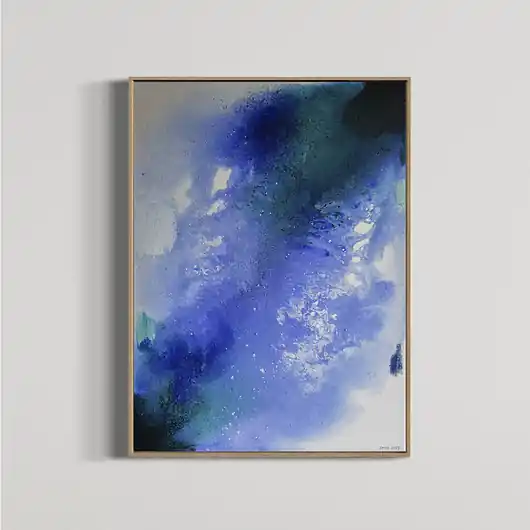 Obraz Abstrakcja ‘mgławica‘ akryl 30x40 Oferta limitowana