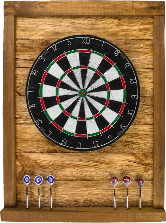 Oferta czasowa Tablica Drewniana John Paddle Premium do Darta Retro Vintage