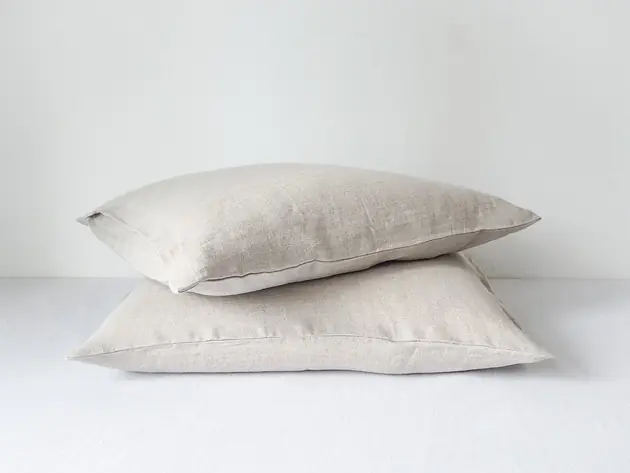 Lniana Poszewka Classic NATURAL Zniżka