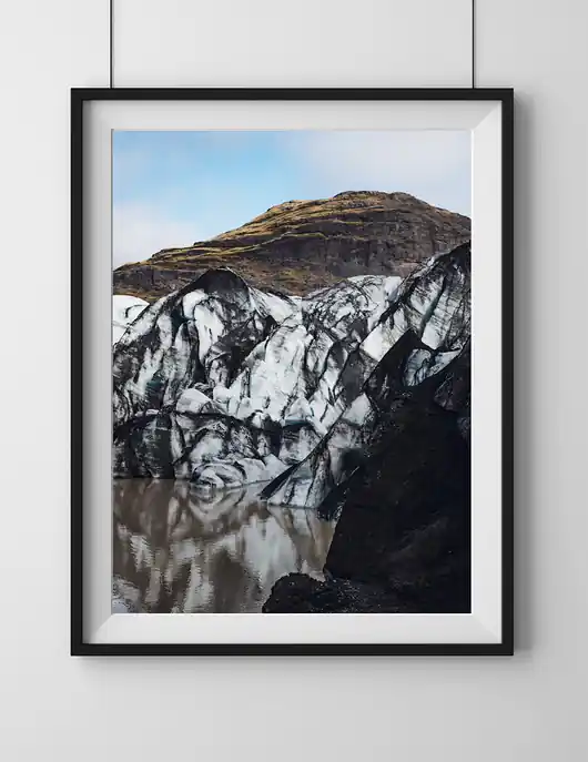 Super okazja Lodowiec, Islandia, plakat, fotografia