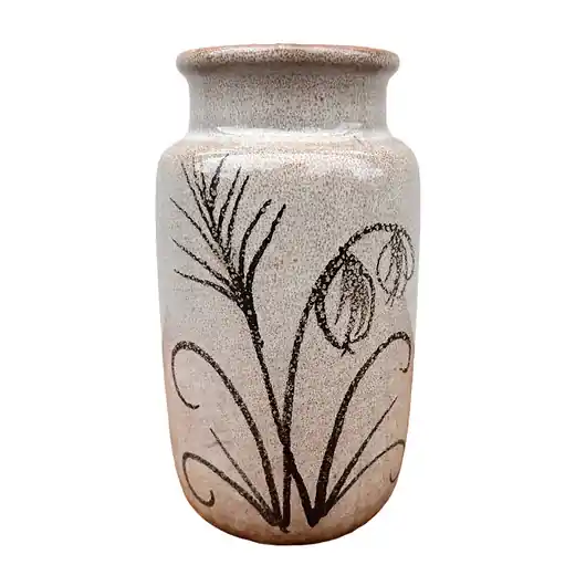 Ceramiczny wazon New Look Scheurich, Niemcy lata 70. Bezpieczna płatność