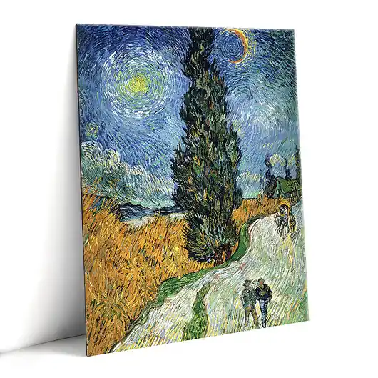 Droga z cyprysami - Van Gogh - magnes Obniżka ceny