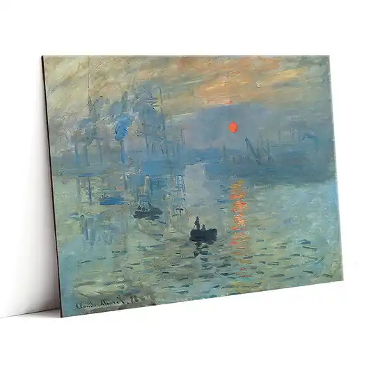 Wyprzedaż Impresja wschód słońca - C. Monet - magnes