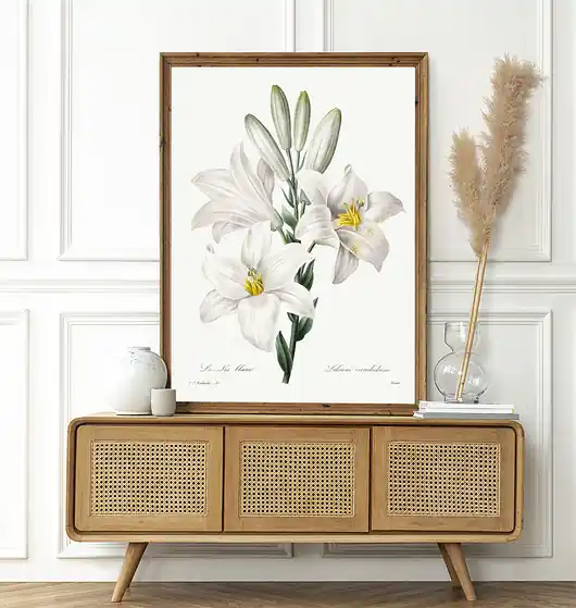 Plakat White flowers Hit sprzedaży