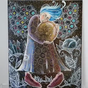 Anioł dobrych snów. Giclee Zniżka
