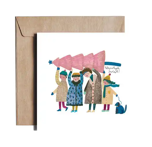 Bestseller Under The Christmas Tree Kartka od PIESKOT