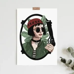 Mathilda Leon Zawodowiec art Gicl Bestseller
