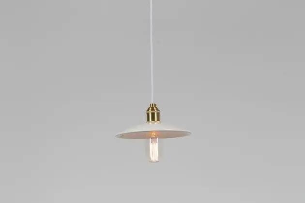 Premium Lampa retro Harriet Small white