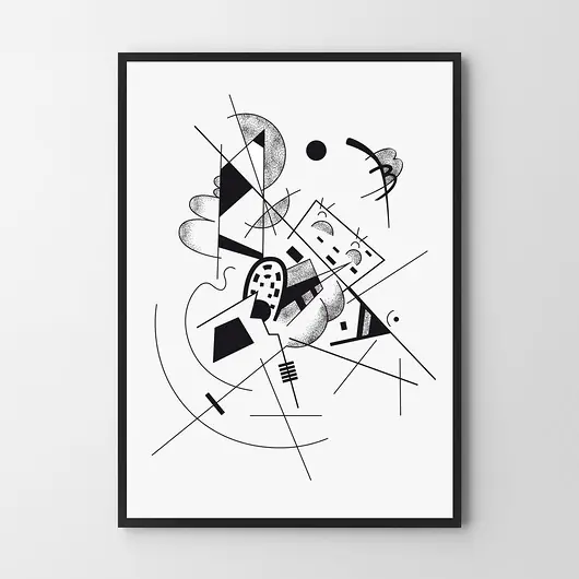 Tylko dziś Plakat Kandinsky geo
