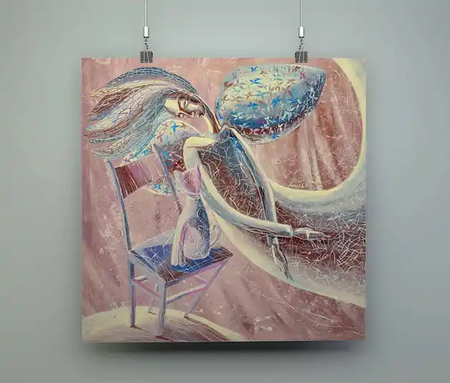Różowy sen. Plakat Oferta limitowana