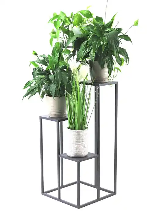 Tylko do końca tygodnia Kwietnik METALLO szary 112cm