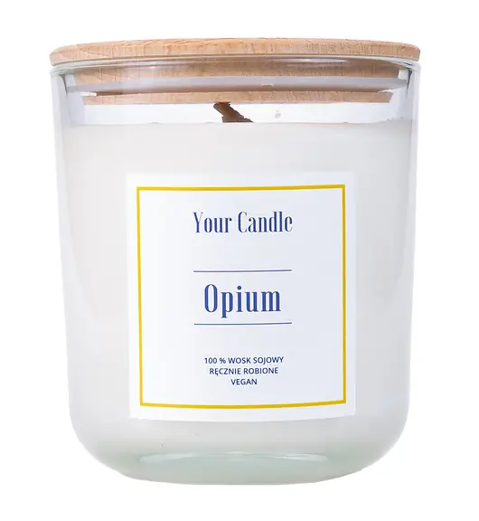 ŚWIECA SOJOWA OPIUM 210ml- Your Candle Oferta limitowana