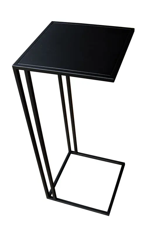 Stolik pomocniczy KORFU, 60 cm CZARNY Oferta
