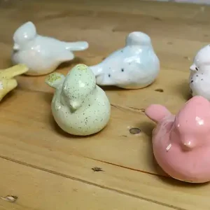 Cena promocyjna Ptaszki ceramiczne - ceramika art