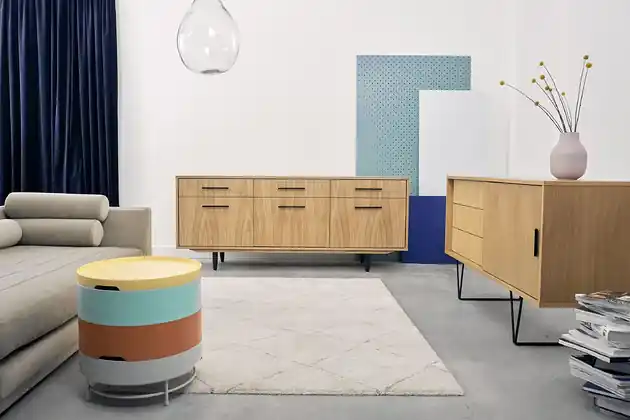 Wyprzedaż Komoda sideboard D-S10 sześć szuflad