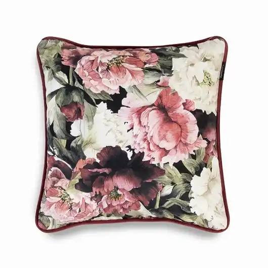 PEONIES PODUSZKA W KWIATY 45X45 Bezpieczne zakupy