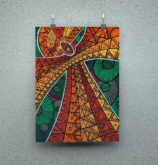 Anioł Paryża. Plakat Nowość