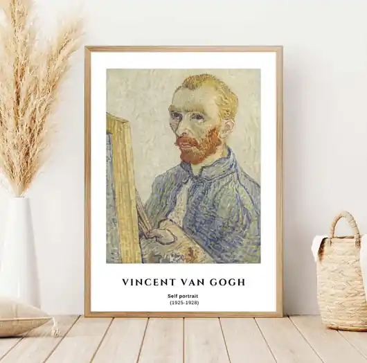 Oferta limitowana PLAKAT autoportret , Vincent van Gogh, wystawowy