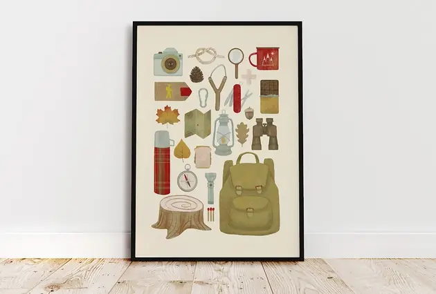 Kup online Plakat "Przygoda" 50x70 cm