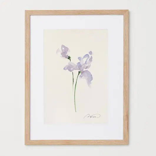 IRYS/ A4 obraz akwarela Oferta czasowa