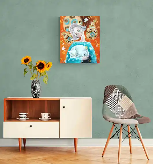 Mon Amour. Giclee Szybka wysyłka