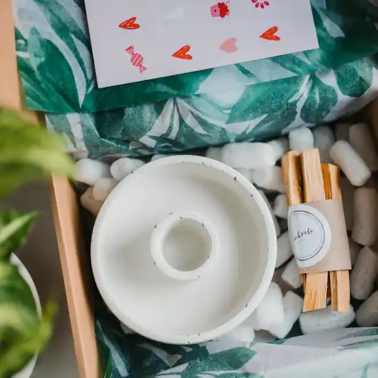 Wyjątkowa oferta Zestaw z Palo Santo biały