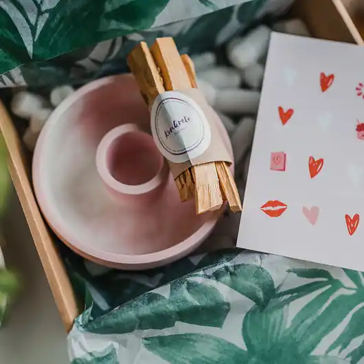 Zestaw z Palo Santo różowy Hit cenowy