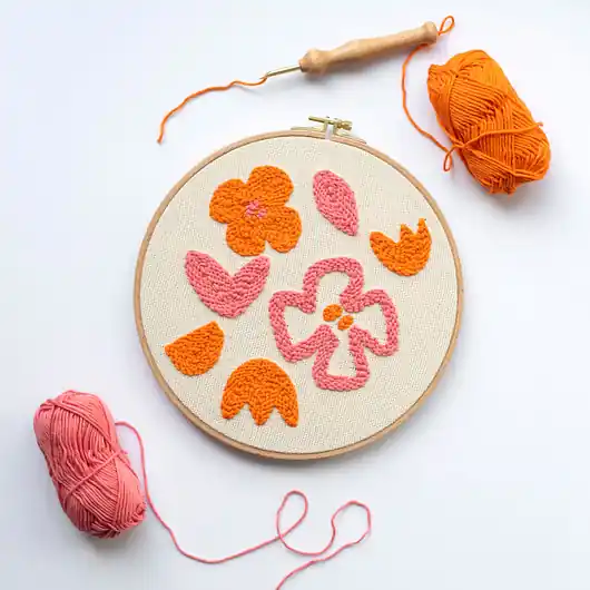 Zestaw do punch needle Bloom Flowers Ostatnie sztuki