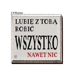 Bezpieczne zakupy Tabliczka z napisem dla bliskiej osoby