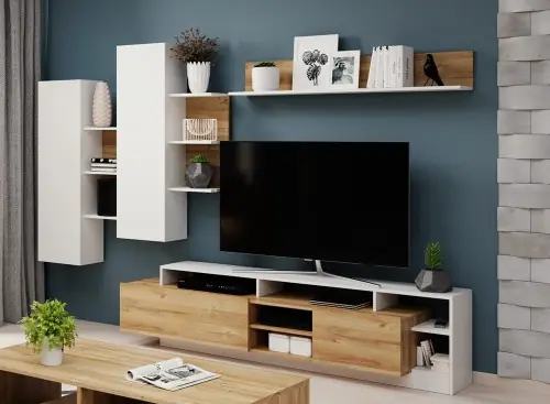 Meblościanka z szafką rtv ALAVO Wyjątkowa oferta