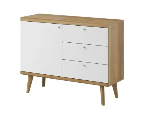 Komoda w stylu skandynawskim 107 cm RIMPO I Ekspresowa dostawa