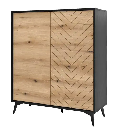 Tylko do końca tygodnia Komoda wysoka z drzwiami 119 cm DIAMO
