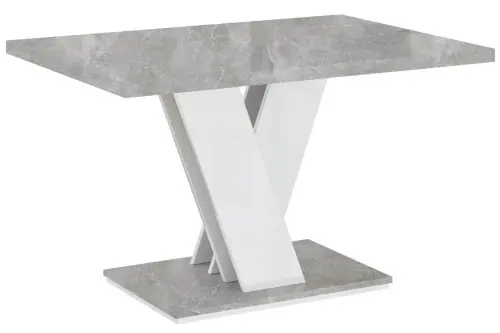 Dodaj do koszyka Prostokątna ława VISA beton biały mat 100 cm