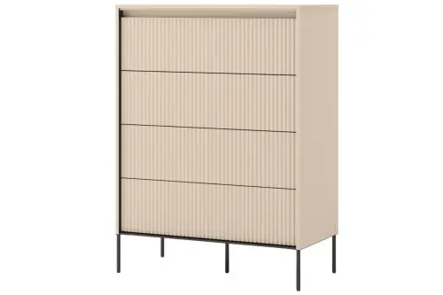 Taniej Komoda z szufladami na nóżkach 93 cm TREND TS-04