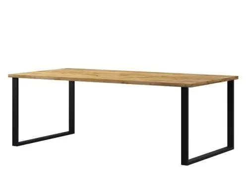 Stół HALLE - HELVETIA 200 cm na metalowych nóżkach Oferta czasowa