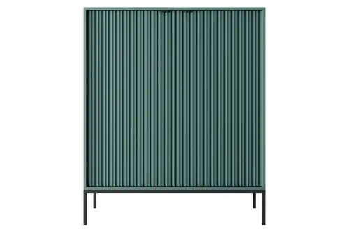 Cena promocyjna Komoda wysoka NOVI 125 cm labrador green