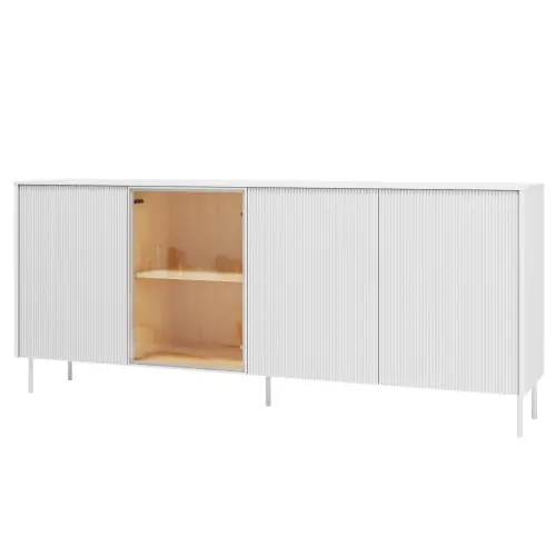 Zniżka Komoda szeroka z półkami 195 cm LIBA LB03